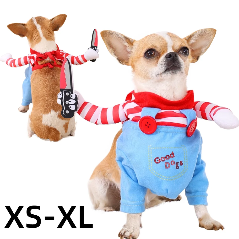 roupa de halloween para cães e gatos