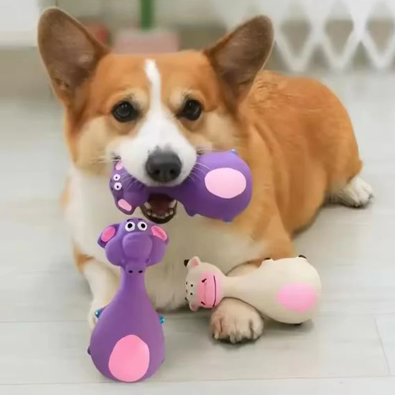 Brinquedo Vocal de Látex para Cães com Som de Elefante - Imagem 2