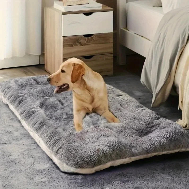 Cama Sofá de Pelúcia para Cães e Gatos de Poliéster Macio - Image 5