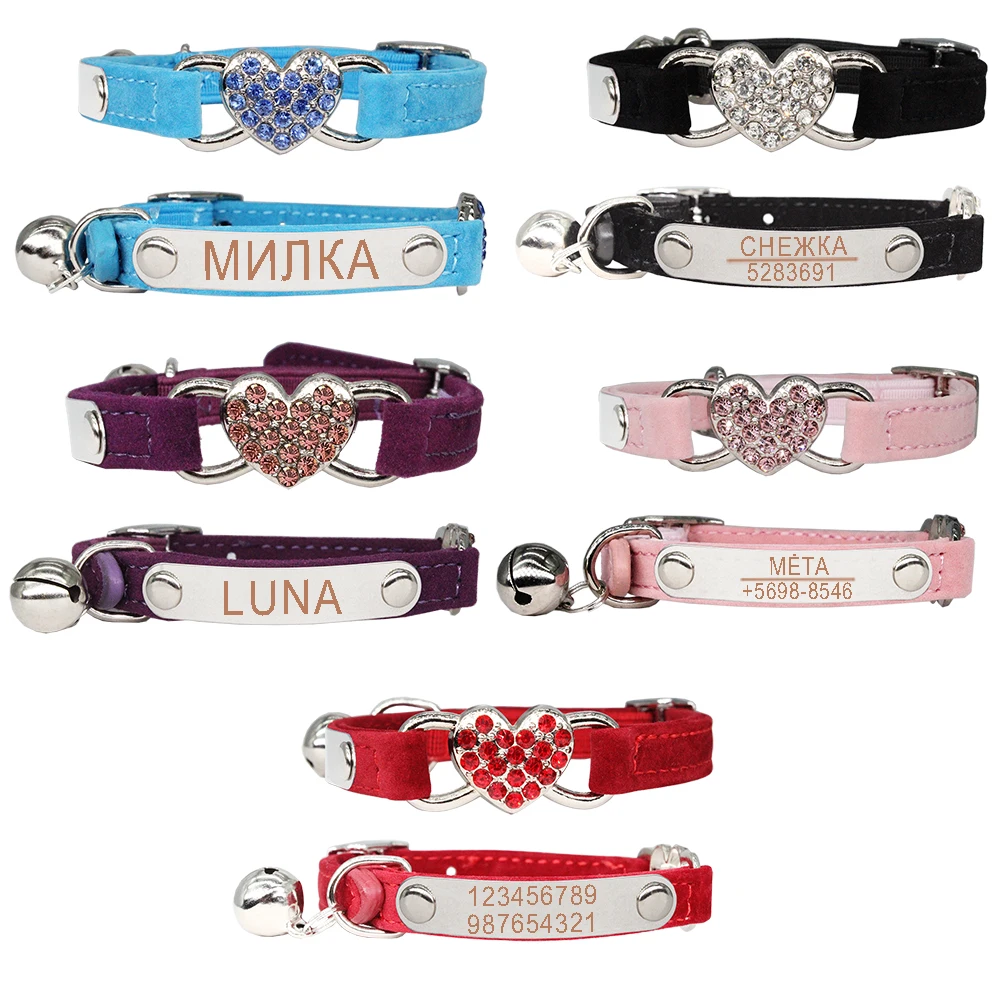 Coleira para Gato com Sino e Identificação Personalizada - Imagem 3
