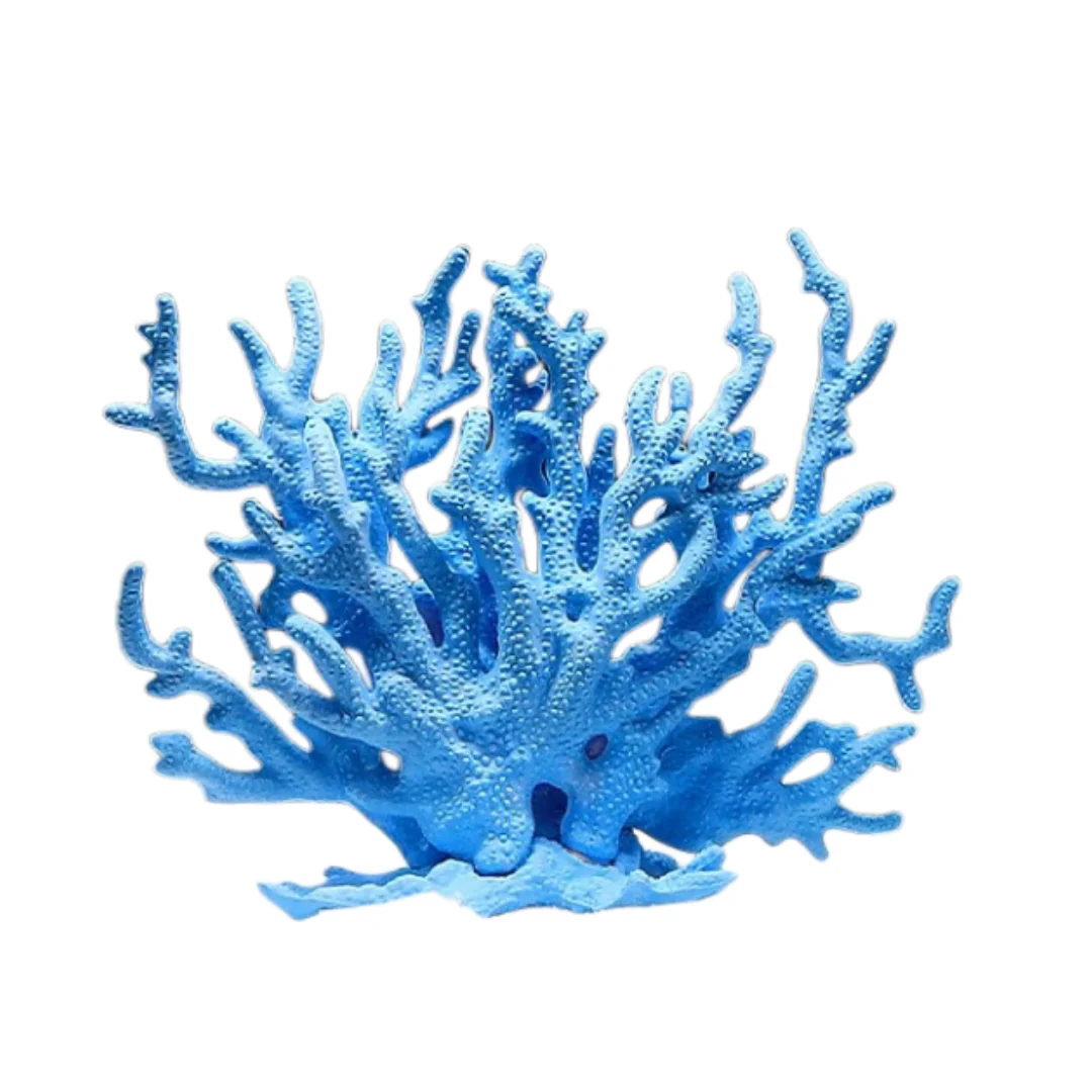 Coral Artificial para Aquário de Resina com 16 cm Rosa - Imagem 6
