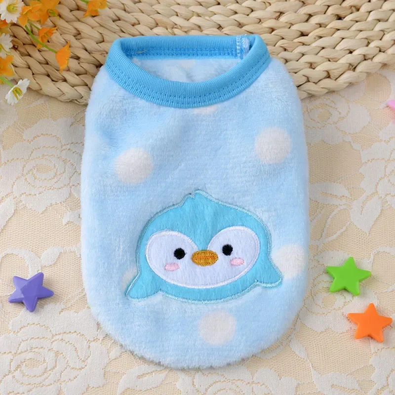 Colete de Lã para Cães Pequenos para Inverno com Estampa de Desenho - Imagem 4