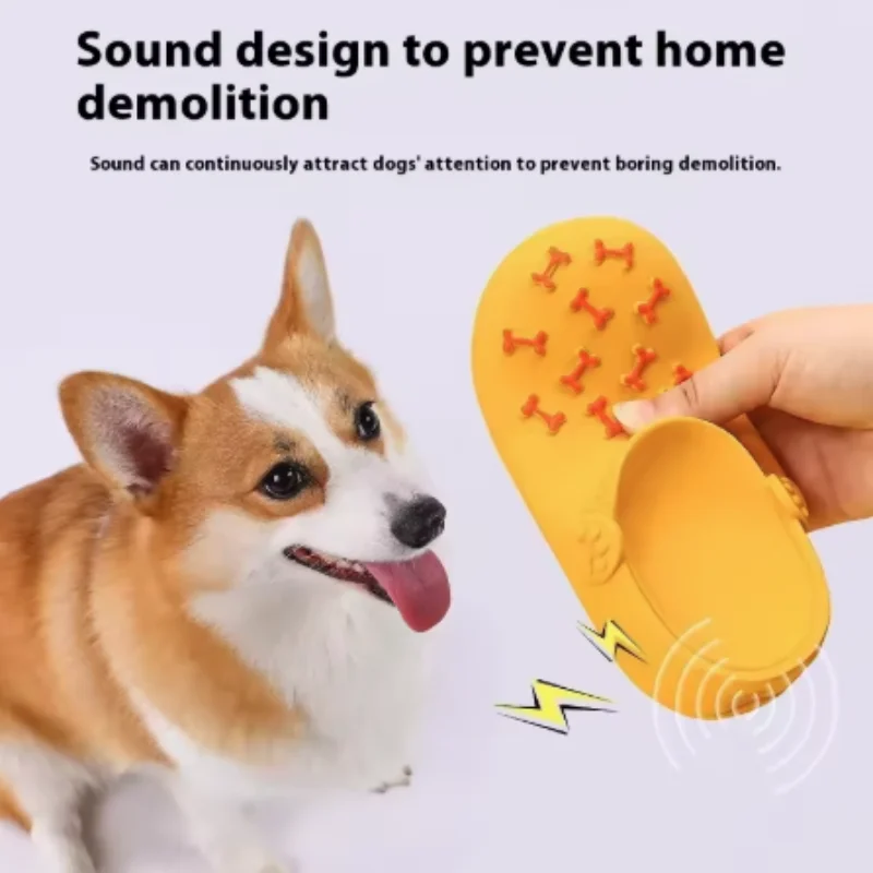Brinquedo para Cães Látex com Som em Formato de Chinelo - Imagem 2