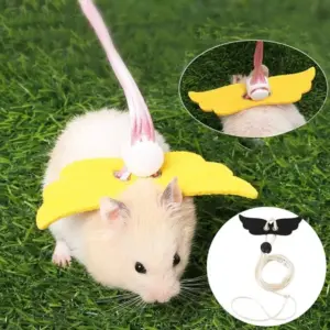 coleira para hamster com fivela de segurança