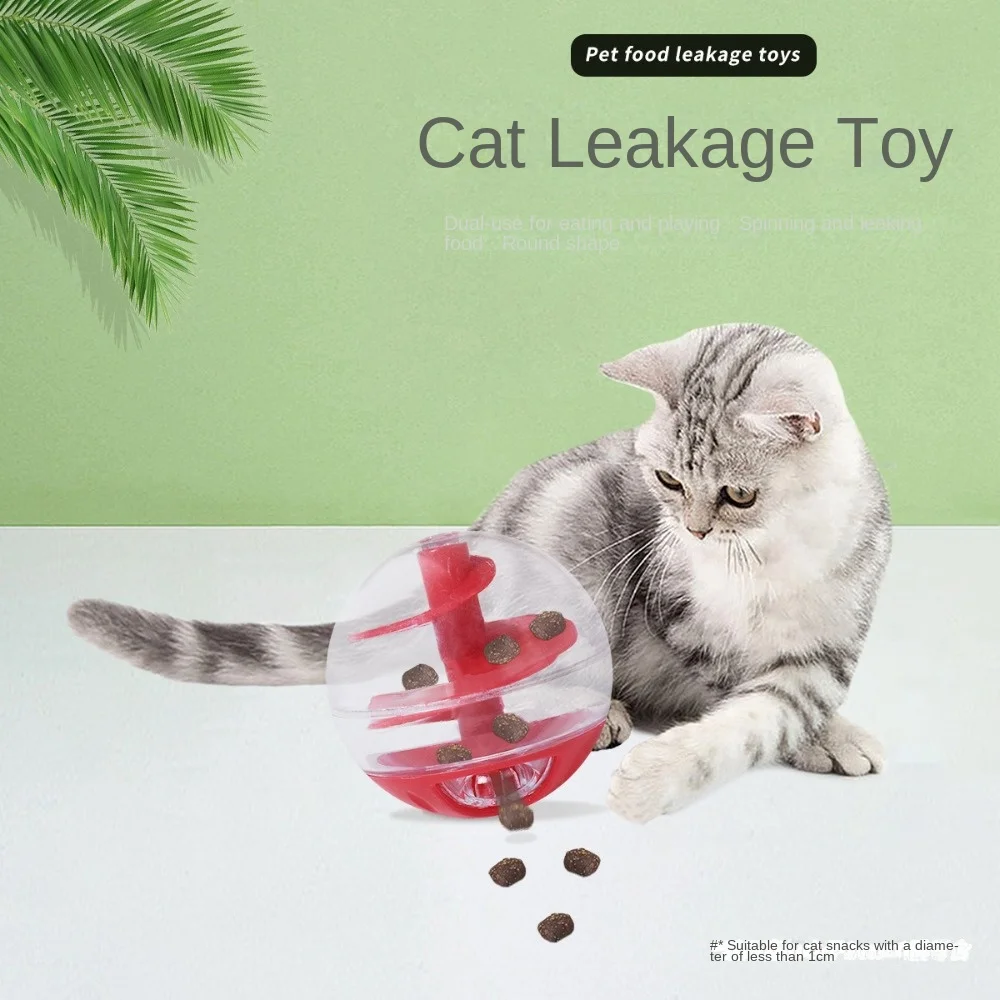 Bola Dispensadora de Ração para Gatos de 5 cm com Abertura Ajustável - Imagem 5
