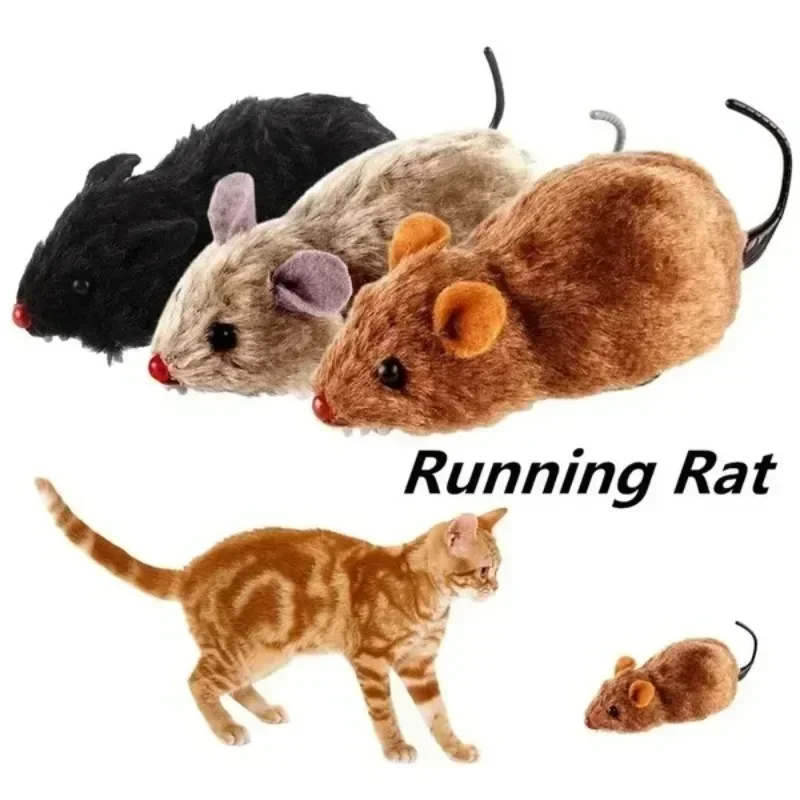 Brinquedo de Rato de Pelúcia para Gatos e Cães Pequenos 13 cm - Imagem 3