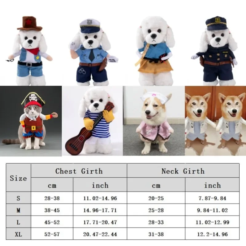 Roupa para Cães e Gatos de Algodão e Poliéster para Festas - Imagem 6