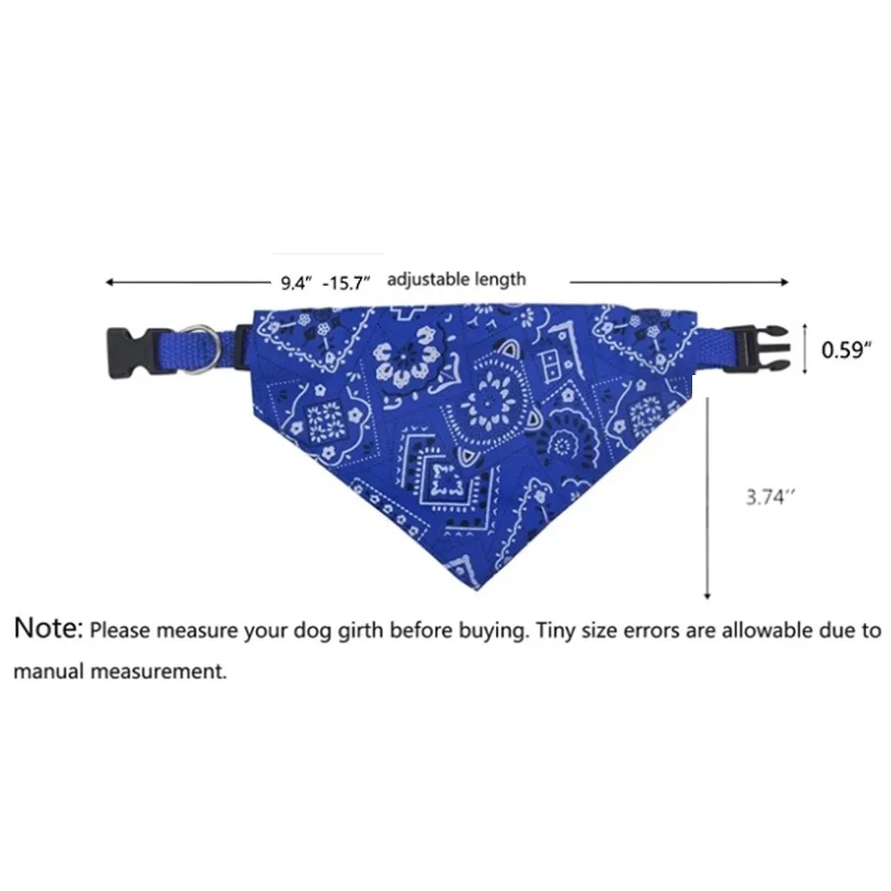 Bandana para Gatos e Cães Ajustável de Poliéster 20-40 cm - Imagem 5