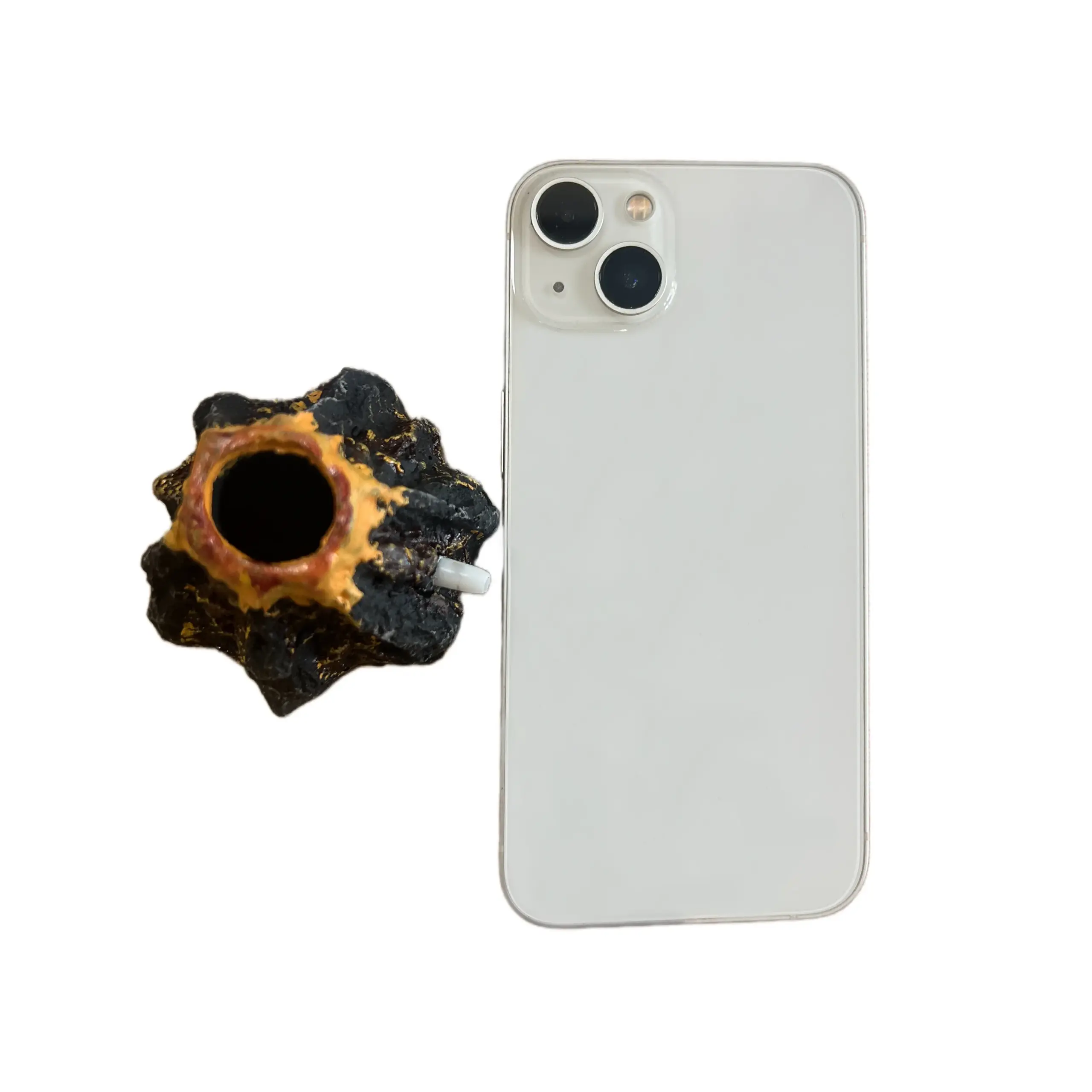 Pedra Vulcão para Aquário com Bolhas de Ar e Oxigênio - Imagem 5