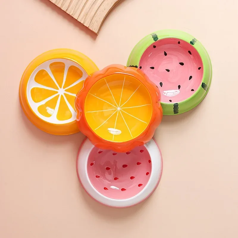 Kit 4 Tigelas de Cerâmica para Cães Pequenos e Gatos Coloridas - Imagem 3