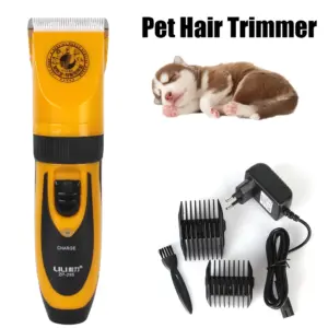 máquina de tosa para cães e gatos USB recarregável