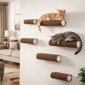 arranhador de gato de parede autoadesivo