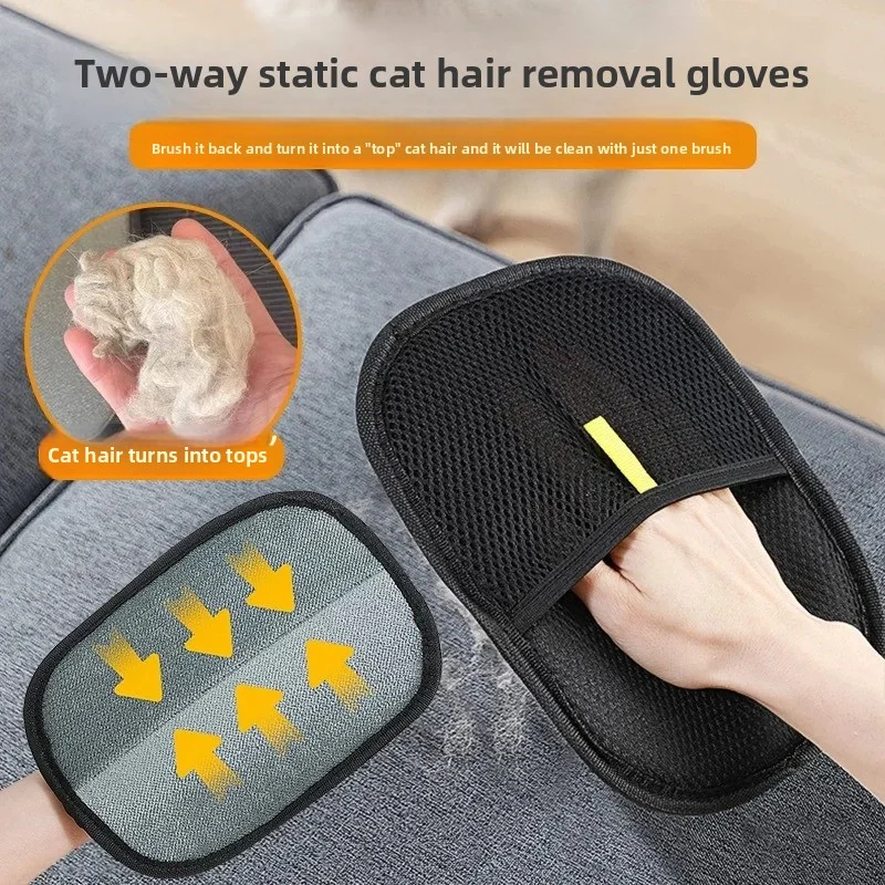 luvas de remoção de pelos para cães e gatos