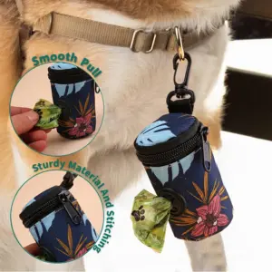 dispensador de saco coletor de fezes para cães