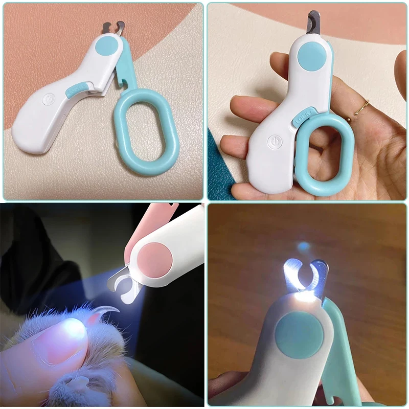 Cortador de Unhas para Cães e Gatos Pequenos com LED Integrado - Imagem 6