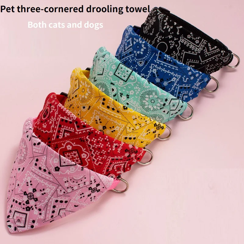 Bandana para Cães e Gatos de Nylon Lavável Ajustável - Imagem 4
