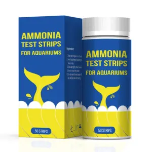 tiras de teste para aquário de amônia