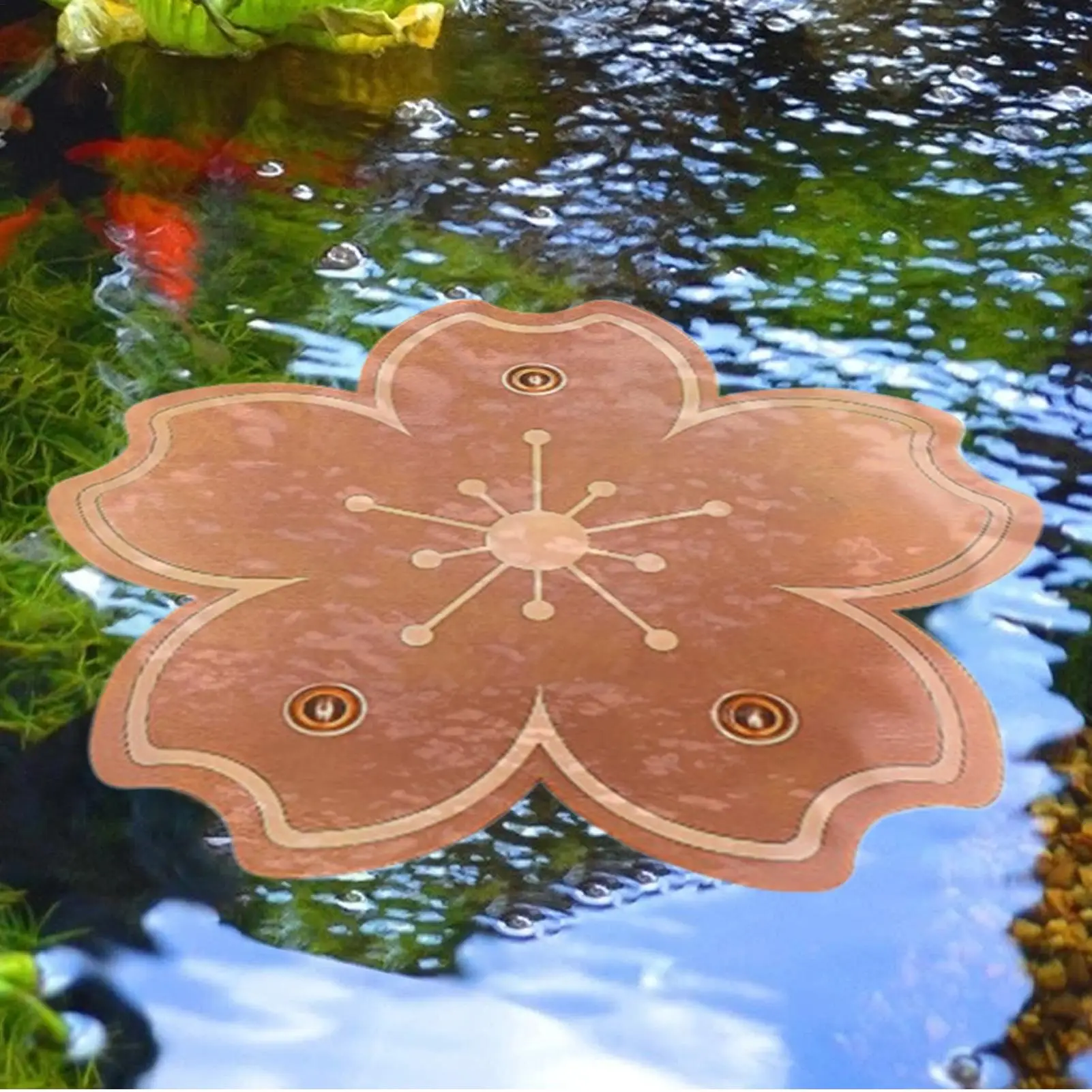 Bacia de Cobre para Banho de Pássaros com Suporte Resistente - Imagem 3