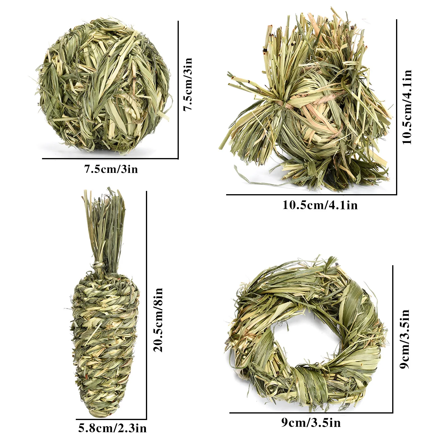 Bolas de Grama para Coelhos e Porquinhos-da-Índia - Image 2