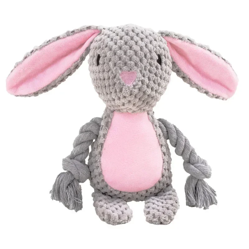 Brinquedo de Pelúcia para Cães Grandes com Som e Corda - Imagem 5