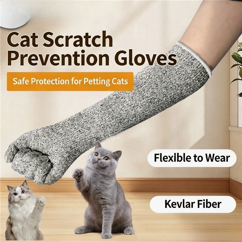 luvas protetoras anti-riscos para cães e gatos