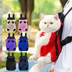 mochila de transporte para cães e gatos pequenos
