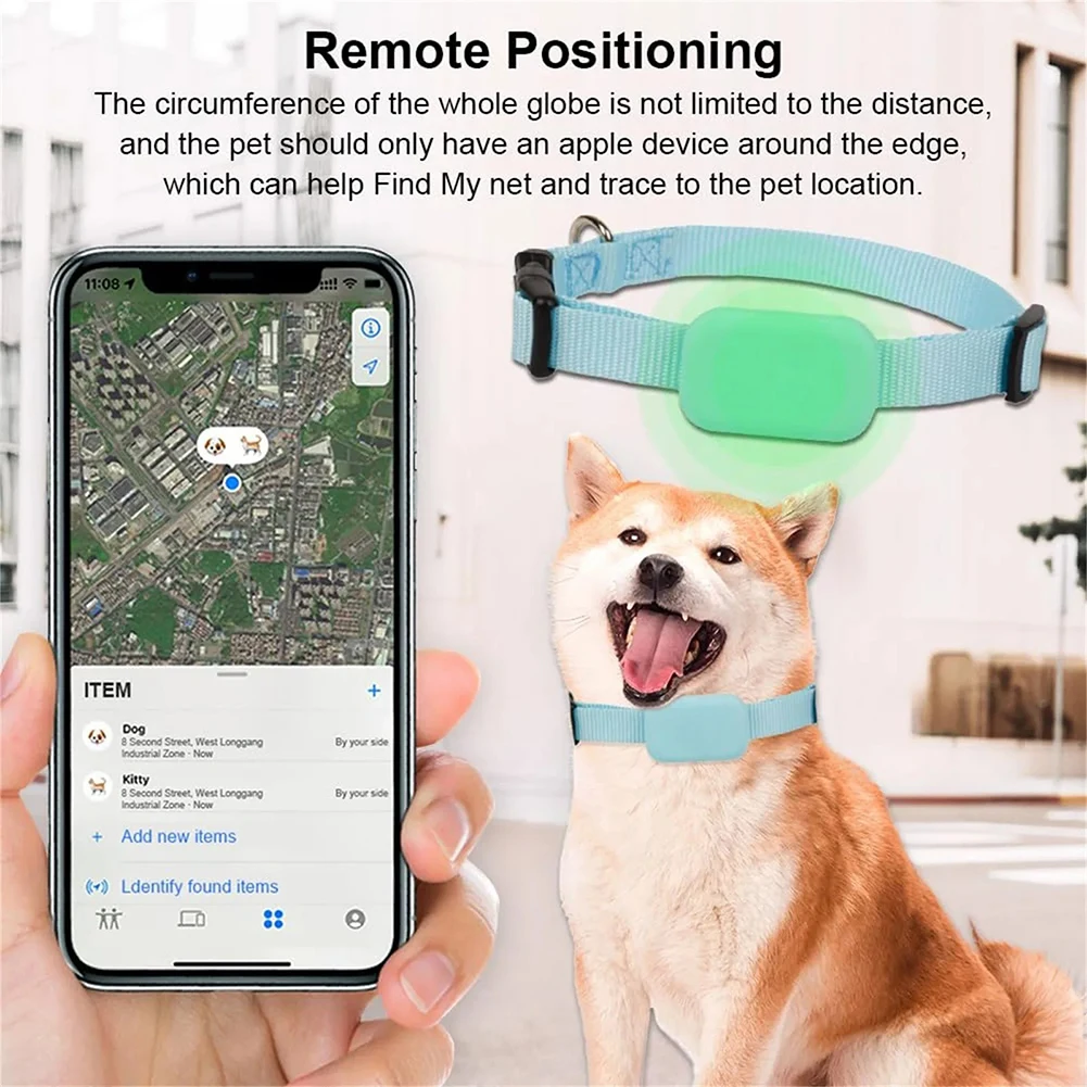 Rastreador GPS para Cães e Gatos com Coleira Ajustável - Imagem 5