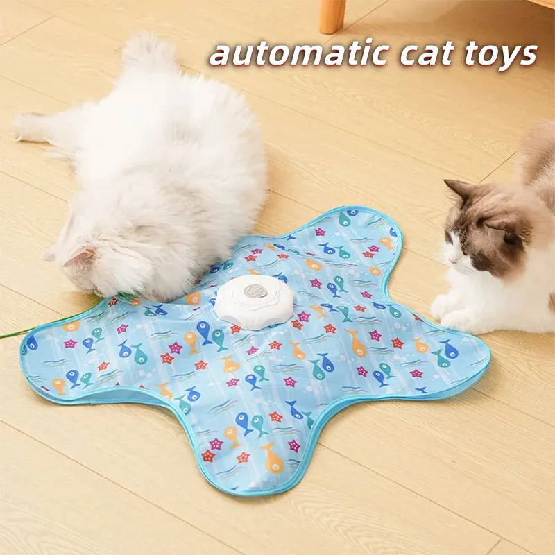 Brinquedo para Gatos Giratório Recarregável USB com 3 Modos - Imagem 2