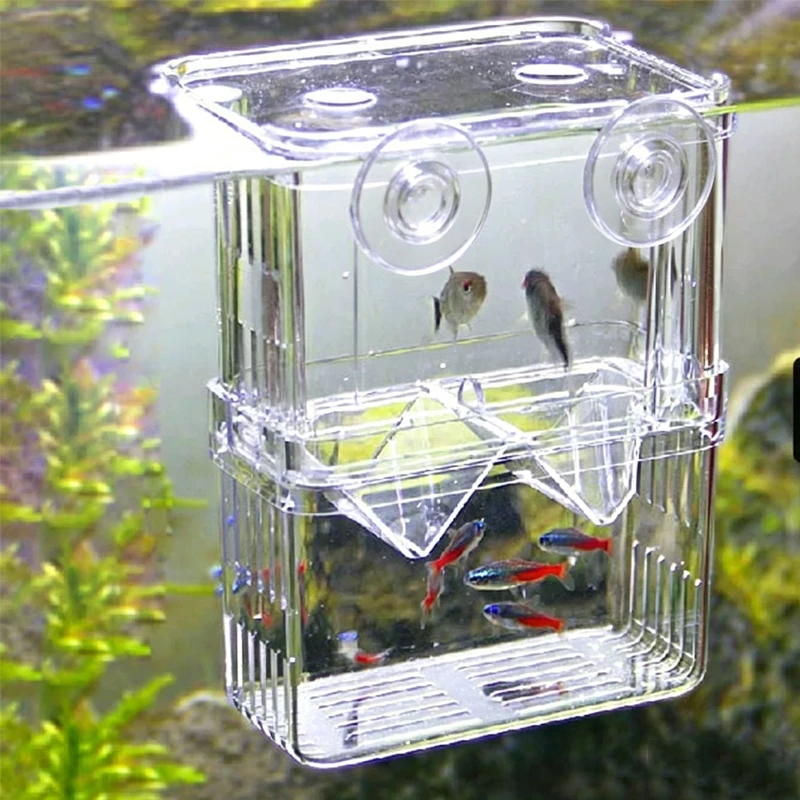 Caixa de Isolamento para Aquário com Ventosa e Fluxo de Água - Imagem 6
