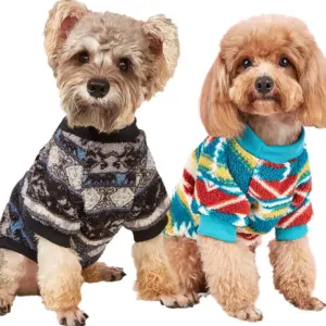 suéter com capuz para cães pequenos