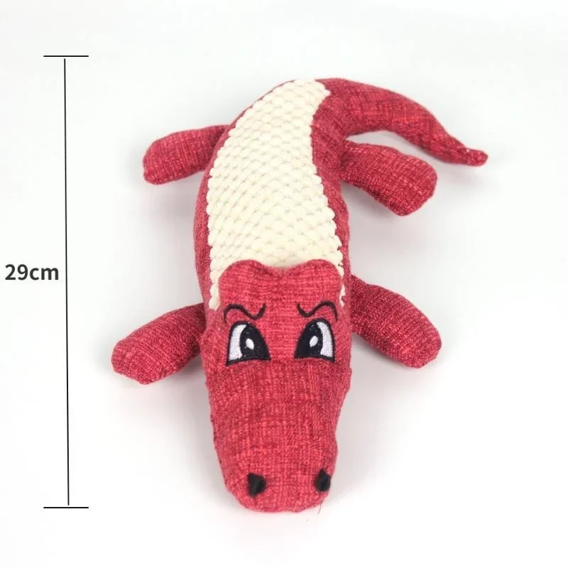 Brinquedo para Cães de Pelúcia com Som em Linho e Algodão - Imagem 6
