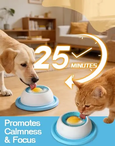 Lick Mat para Cães e Gatos com Base Antiderrapante - Imagem 4