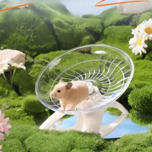 roda de exercício silenciosa para hamster