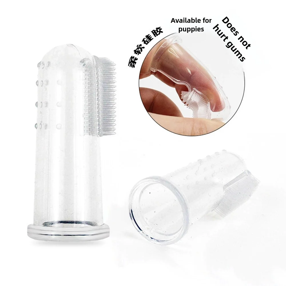 Escova de Dentes de Silicone para Cães e Gatos 5x2,5 cm - Image 3