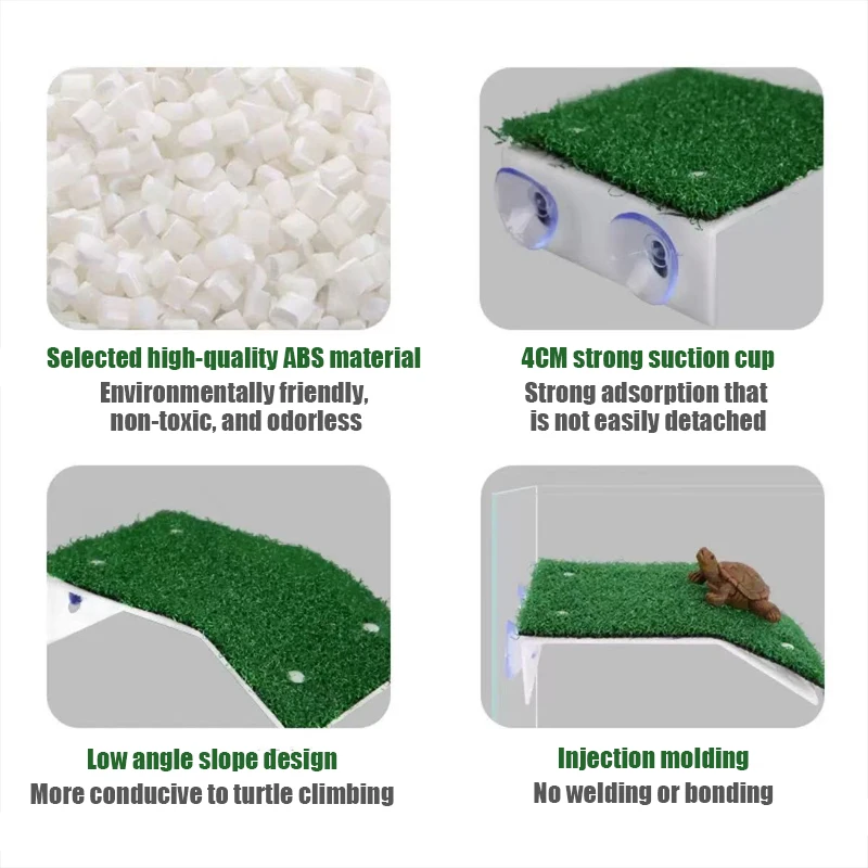 Plataforma Flutuante para Tartarugas de Acrílico com Ventosas - Imagem 5