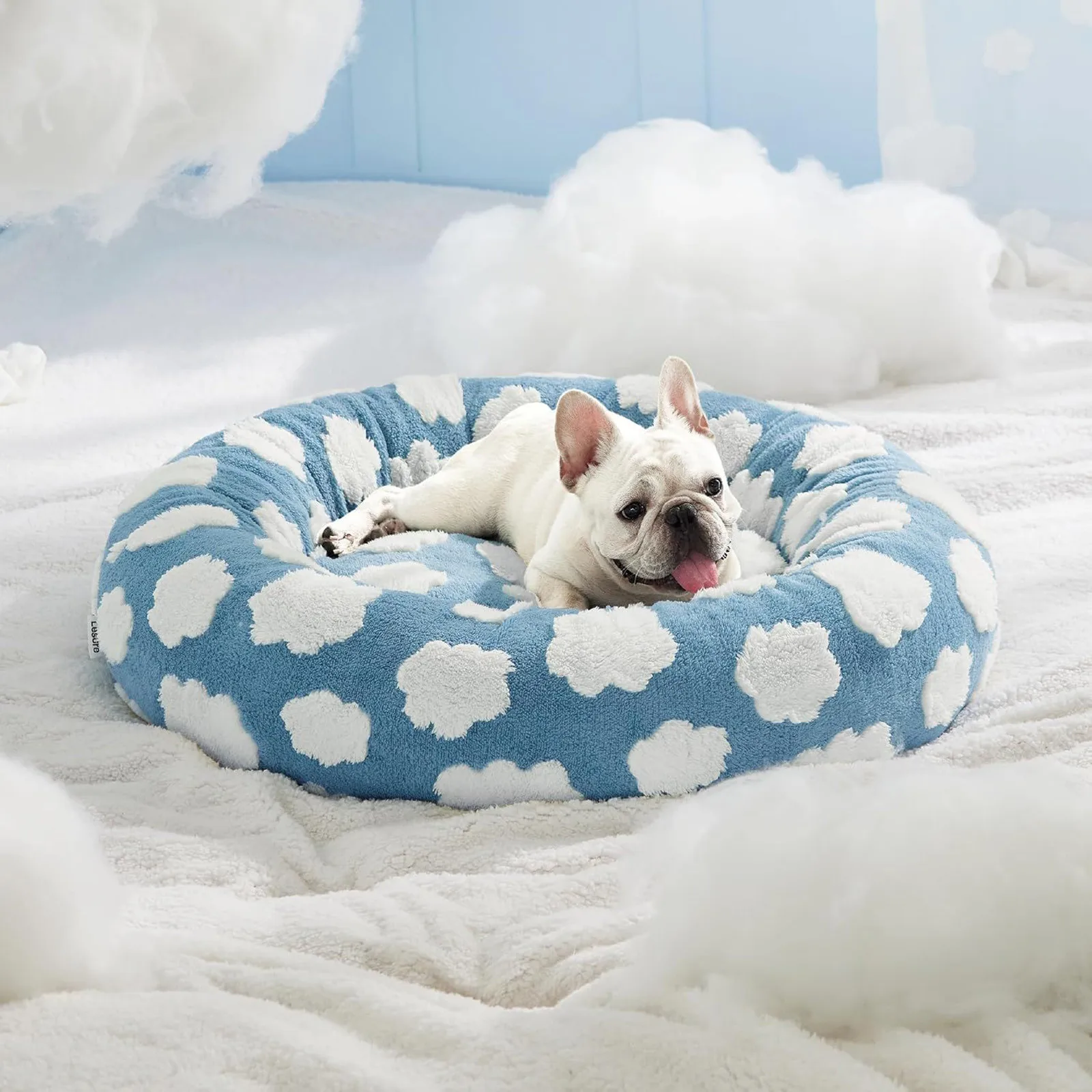 Cama para Cães Pequenos Lavável com Fundo Antiderrapante - Imagem 5