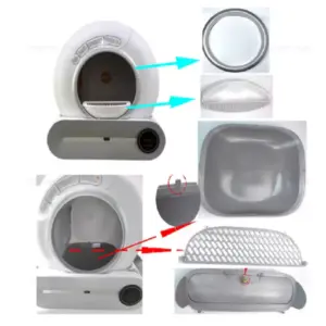 acessório para caixa de areia automática gatos