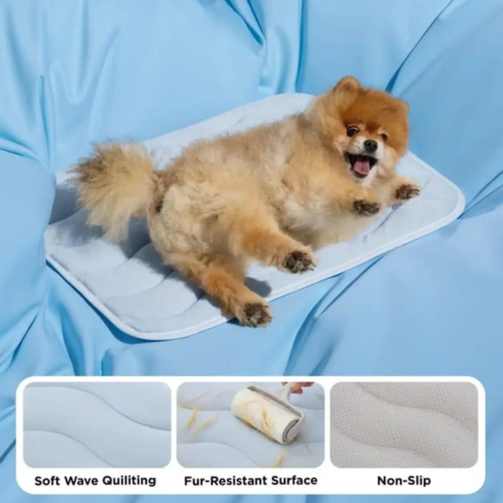 Cama Refrescante para Cães Lavável para Verão - Image 3