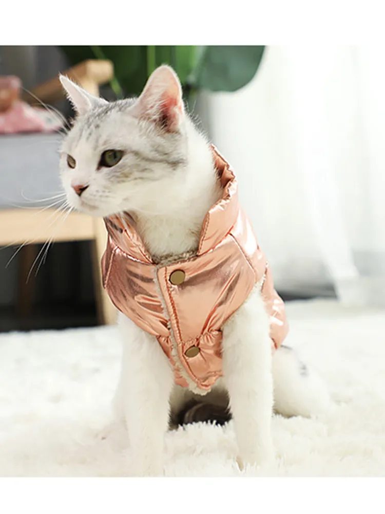 Casaco para Cães de Inverno com Forro de Lã para Dias Frios - Imagem 3