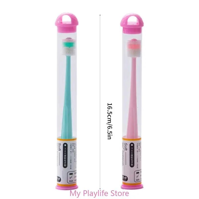 Escova de Dentes para Cães e Gatos Pequenos de Silicone Macio - Imagem 2