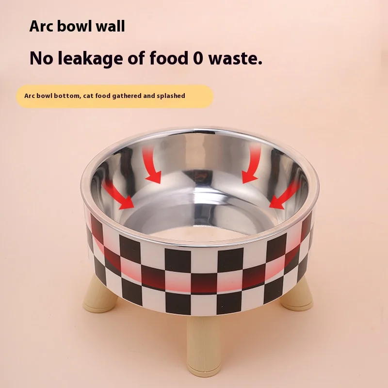 Tigela de Aço Inoxidável para Cães e Gatos Antiderrapante - Imagem 4