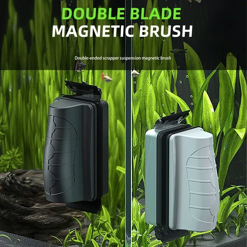 escova magnética flutuante para aquário