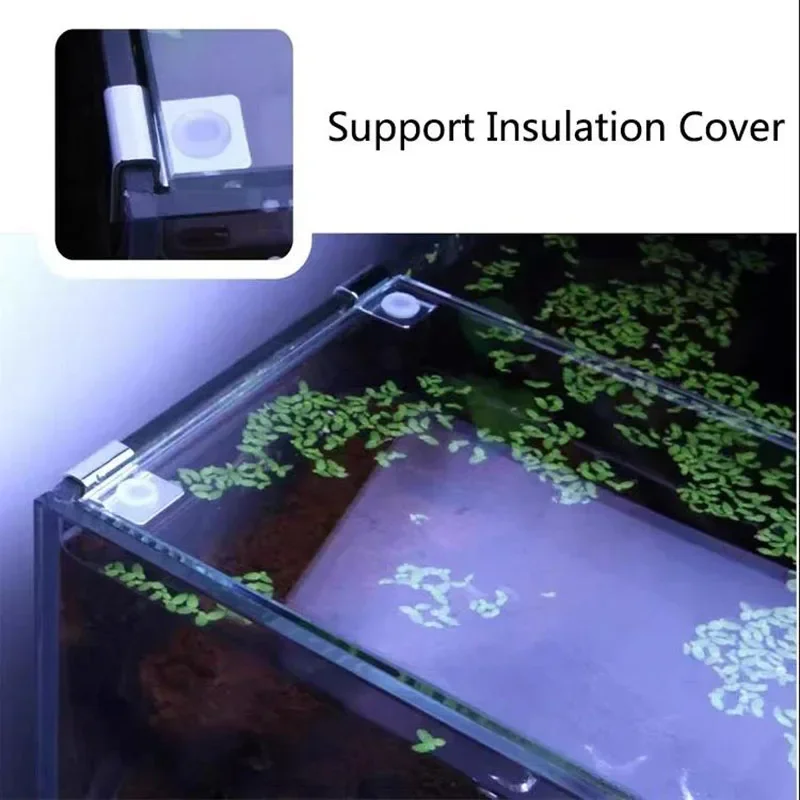 Clipes para Aquário de Aço Inoxidável 4 Peças para Vidro de 5 a 15 mm - Imagem 6