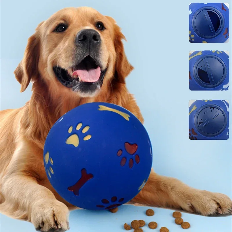 Bola Dispensadora de Ração para Cães e Gatos de Borracha - Imagem 2