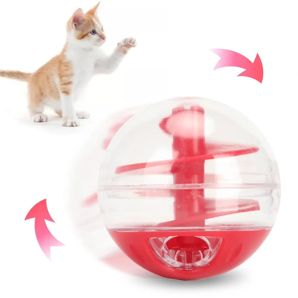 Bola Dispensadora de Ração para Gatos de 5 cm com Abertura Ajustável - Imagem 4