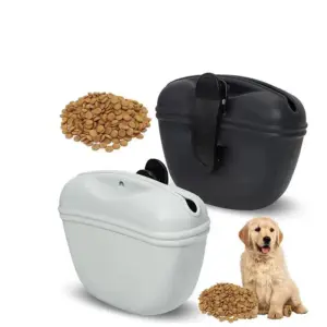 bolsa de cintura de silicone para cães
