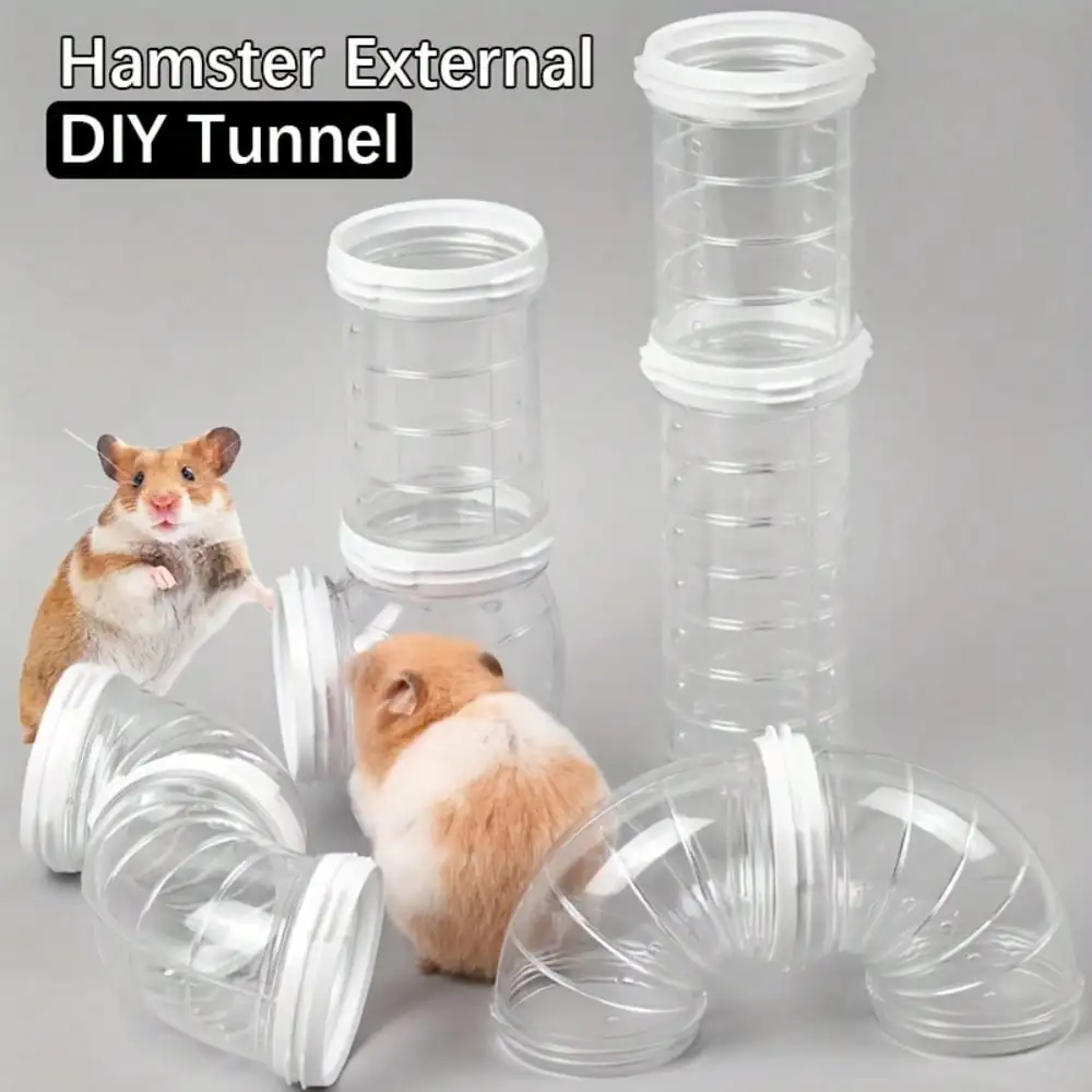 Conjunto de Túnel para Hamster Transparente Conectável 5,5 cm - Imagem 2