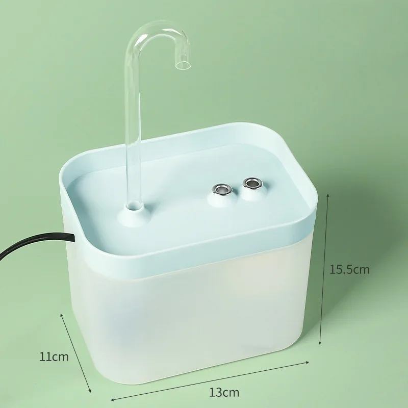 Fonte de Água para Cães e Gatos USB 1,5 L com Filtro Automático - Image 5