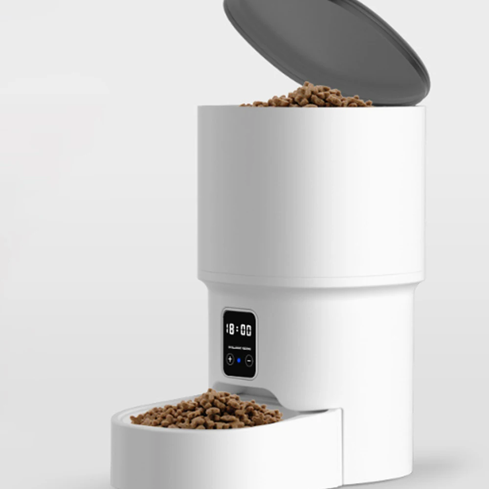Alimentador Automático para Cães e Gatos Wi-Fi com Controle Remoto - Imagem 2
