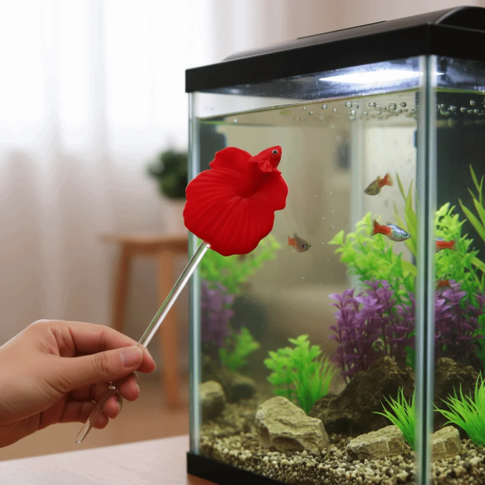 Varinha para Peixes de Aquário de 20 cm em PLA - Imagem 4